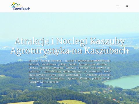 Koronakaszub.com.pl agroturystyka Stężyca