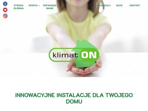 Klimat-on.pl - innowacyjne instalacje