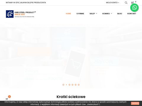Kmb24.pl - kratki ściekowe nierdzewne producent