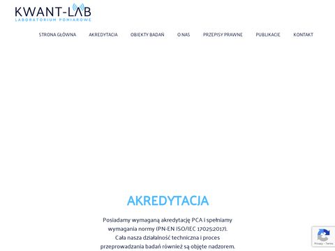 Kwant-lab.pl pomiary PEM