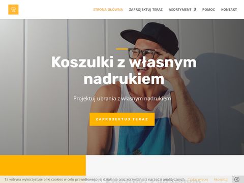 Kreator-nadruku.pl koszulki z własnym logo