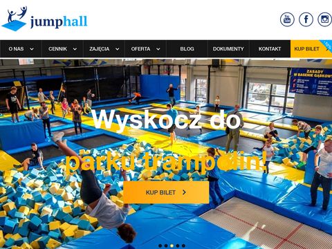 Jumphall.pl park trampolin Wrocław