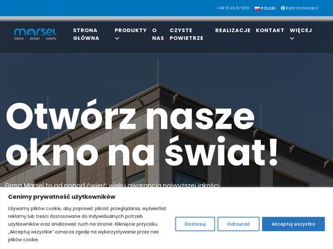 Marsel.com.pl - fasady Szczecin