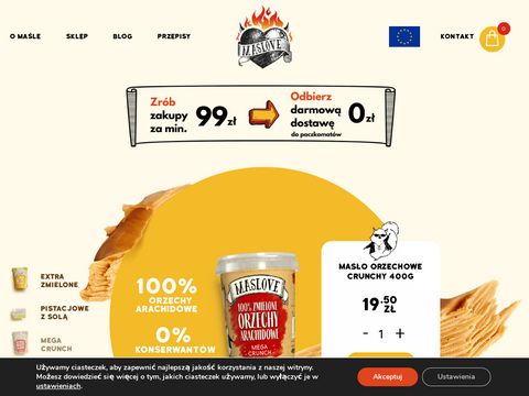 Maslove.pl - masło orzechowe 100%