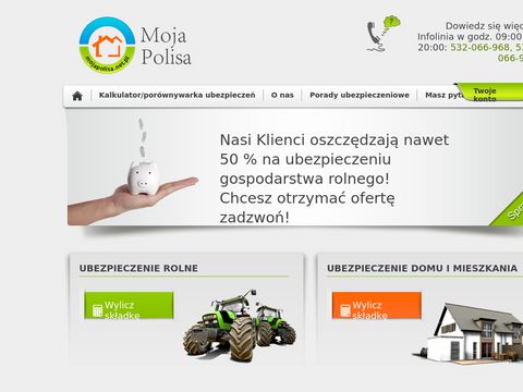 Mojapolisa.net.pl najtańsze ubezpieczenia