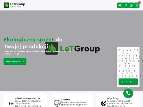 Letgroup.pl - produkcja sprzętu przemysłowego