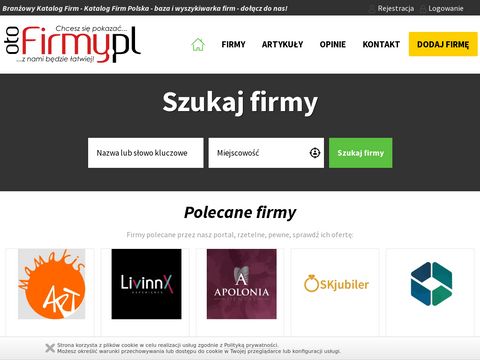 Otofirmy.pl - katalog branżowy