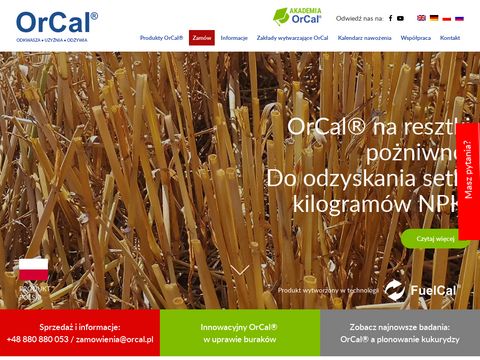 Orcal.pl nawóz organiczny