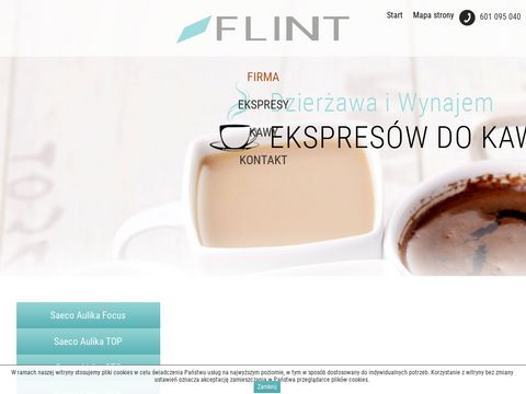 Flint dzierżawa ekspresów do kawy