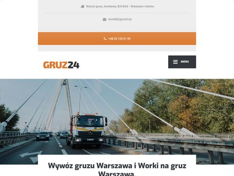 Gruz24.pl kontenery Warszawa