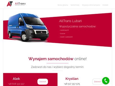 Alltrans24.pl wynajem dostawczych Zgorzelec