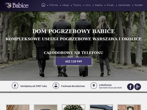 Babice.com.pl dom pogrzebowy Warszawa