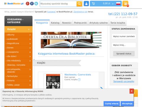 BookMaster.pl - księgarnia online
