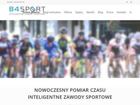 B4Sport.pl - pomiar czasu na zawodach