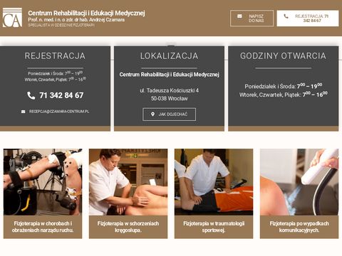 Czamara-centrum.pl ośrodek rehabilitacyjny