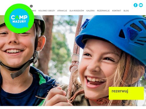 Campmazury.pl obozy letnie dla dzieci