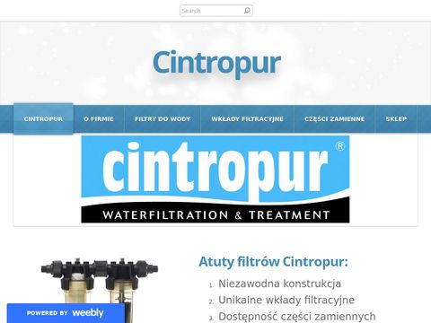 Cintropur.weebly.com - belgijskie filtry do wody