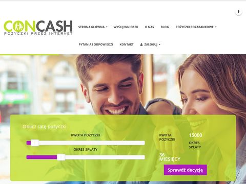 Concash.pl pożyczki pozabankowe bez BIK