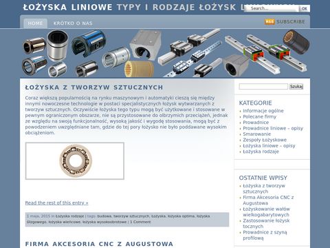 Lozyska-liniowe.com.pl - budowa