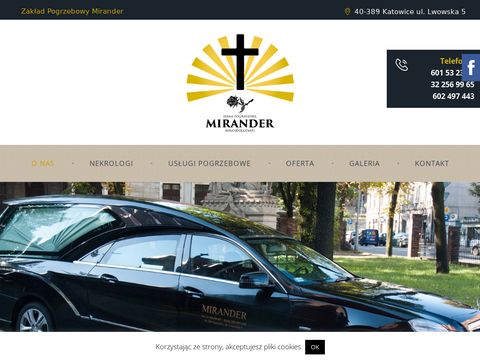 Mirander.com.pl zakład pogrzebowy Katowice