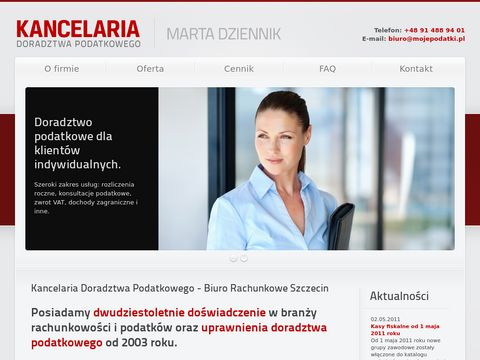 Mojepodatki.pl biuro rachunkowe w Szczecinie