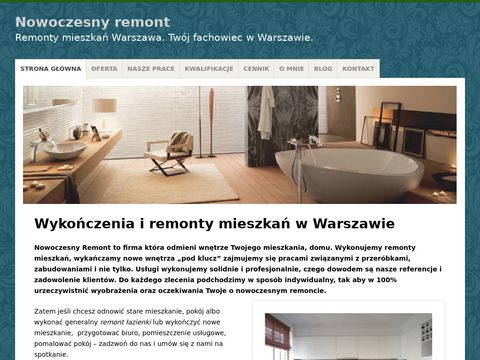 Nowoczesnyremont.pl mieszkania Warszawa