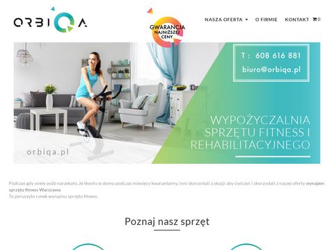 Orbiqa.pl rower stacjonarny