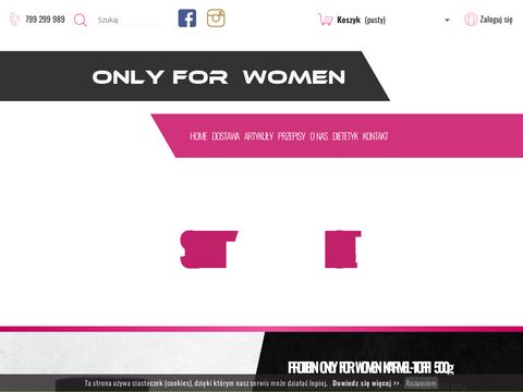 Onlyforwomen.pl odżywki białkowe dla kobiet