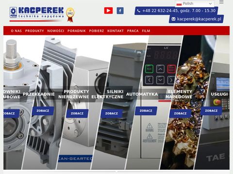 Kacperek.com.pl motoreduktory