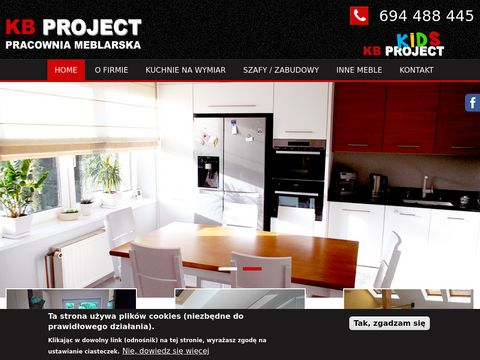 Kbproject.pl kuchnie na wymiar