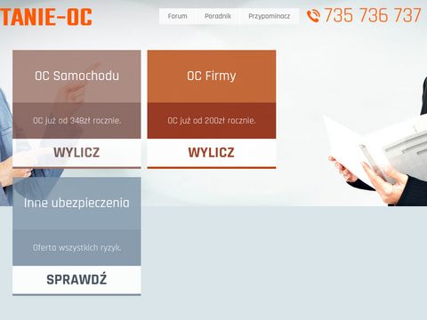 Tanie-oc.pl agencja ubezpieczeniowa