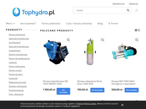 Tophydro.pl - pompa ręczna do wody