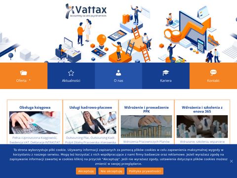 Vattax - outsourcing kadr i płac Warszawa