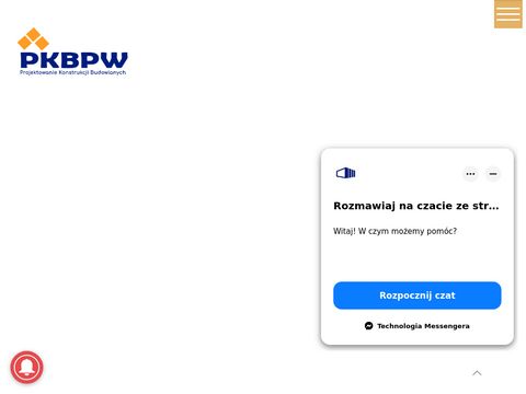 Pkbpw.pl - projekt hali