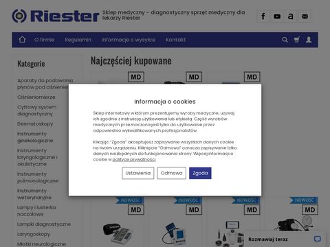 Riester.pl sprzęt diagnostyczny