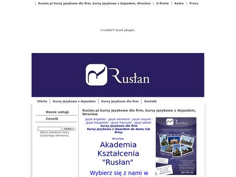 Rusłan - mobilne kursy językowe - Wrocław