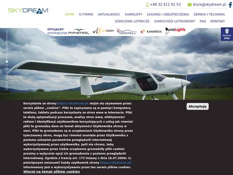 Skydream - sprzedaż samolotów