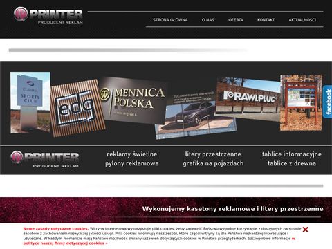 Studioprinter.pl producent reklam świetlnych