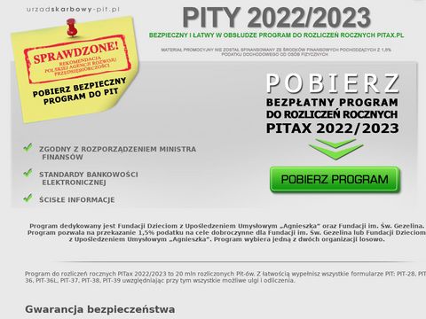 Urzadskarbowy-pit.pl program do rozliczeń