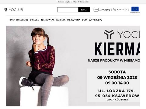 Yoclub.pl producent odzieży dziecięcej Yo
