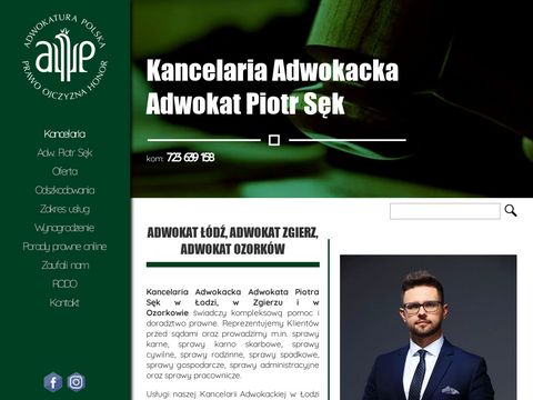Adwokat-sekpiotr.pl w Łodzi i w Zgierzu