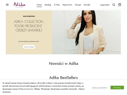 Adikasklep.pl odzież damska sklep internetowy