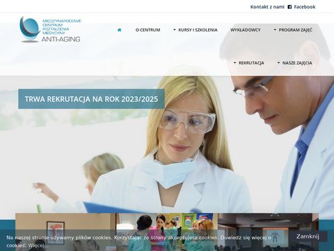 Antiaging.edu.pl medycyna estetyczna studia