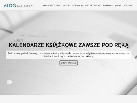 Aldo-kalendarze.pl reklamowe trójdzielne