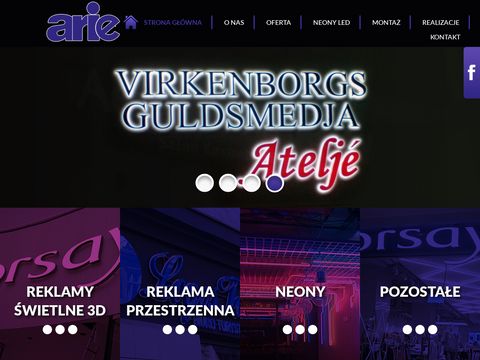 Arie.com.pl reklama 3d Poznań