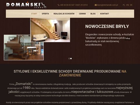 Domanski.com.pl schody