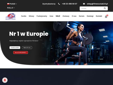 Fitnessclub24.pl sprzęt cardio