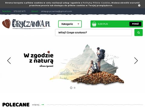 Gryczanka.pl sklep ze zdrową żywnością