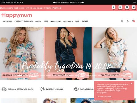 Happymum.pl spodnie sukienki