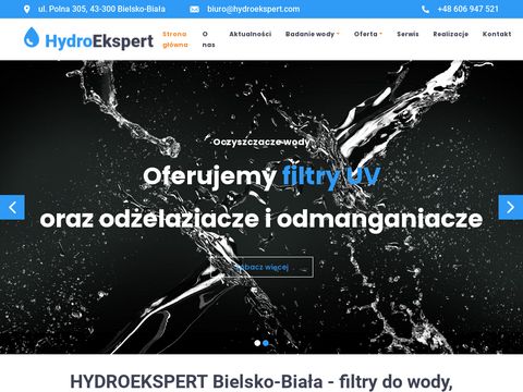 Hydroekspert.com uzdatnianie wody Bielsko